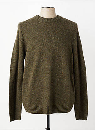 Pulover guler rotund mâneci lungi verde CAMEL ACTIVE bărbat