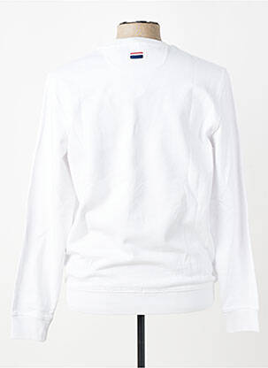 Hanorac broderie mâneci lungi alb U.S. POLO ASSN bărbat