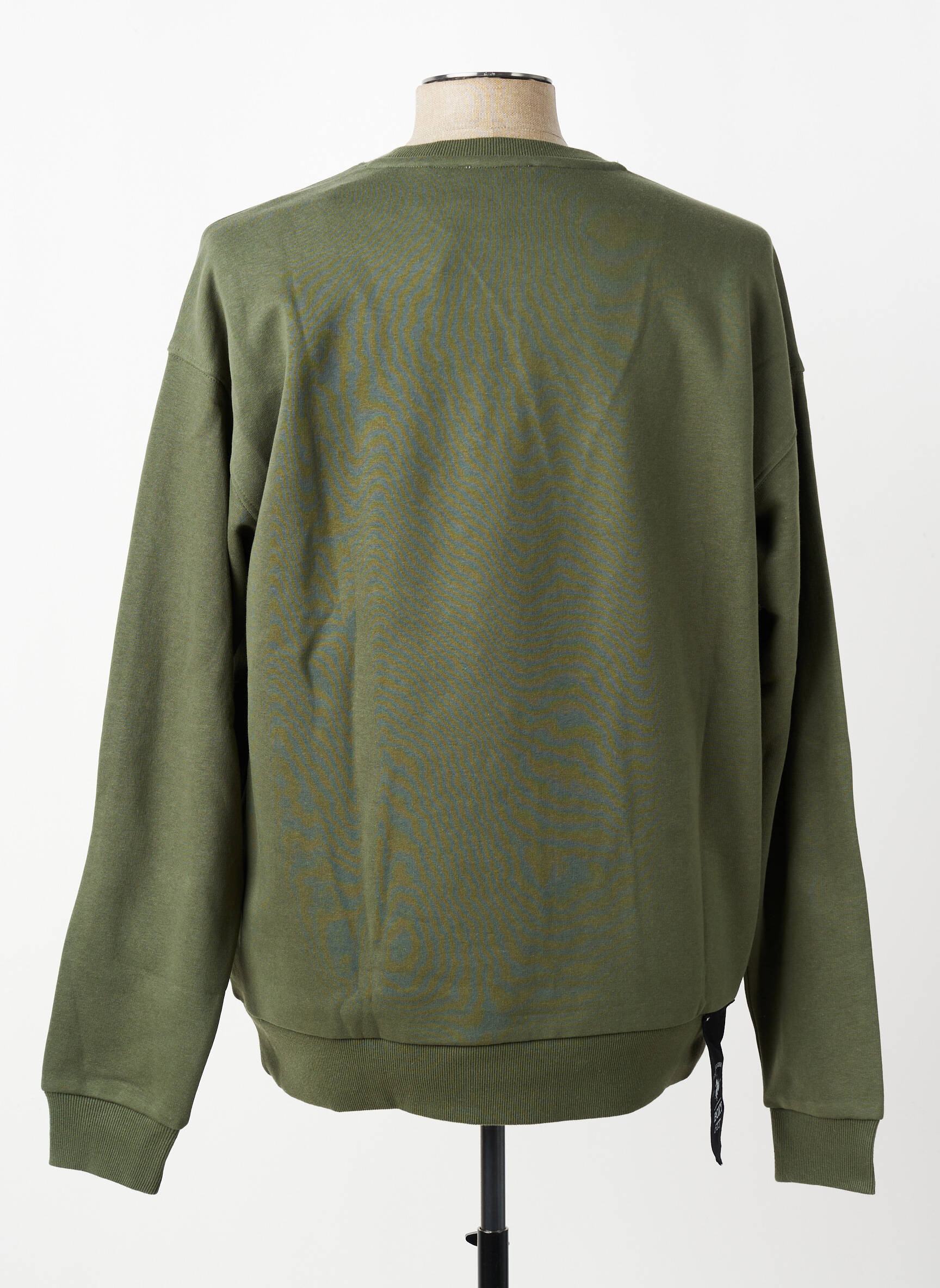 Hanorac broderie mâneci lungi verde U.S. POLO ASSN bărbat