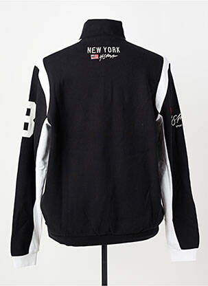 Hanorac elasticitate mâneci lungi negru U.S. POLO ASSN bărbat