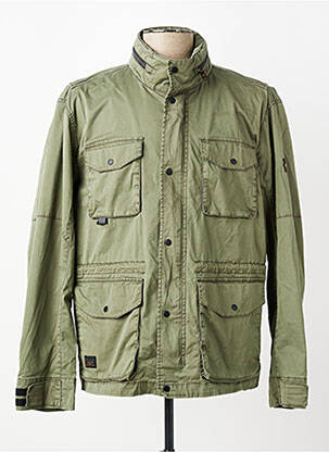 Parka mâneci lungi fără glugă verde CAMEL ACTIVE bărbat