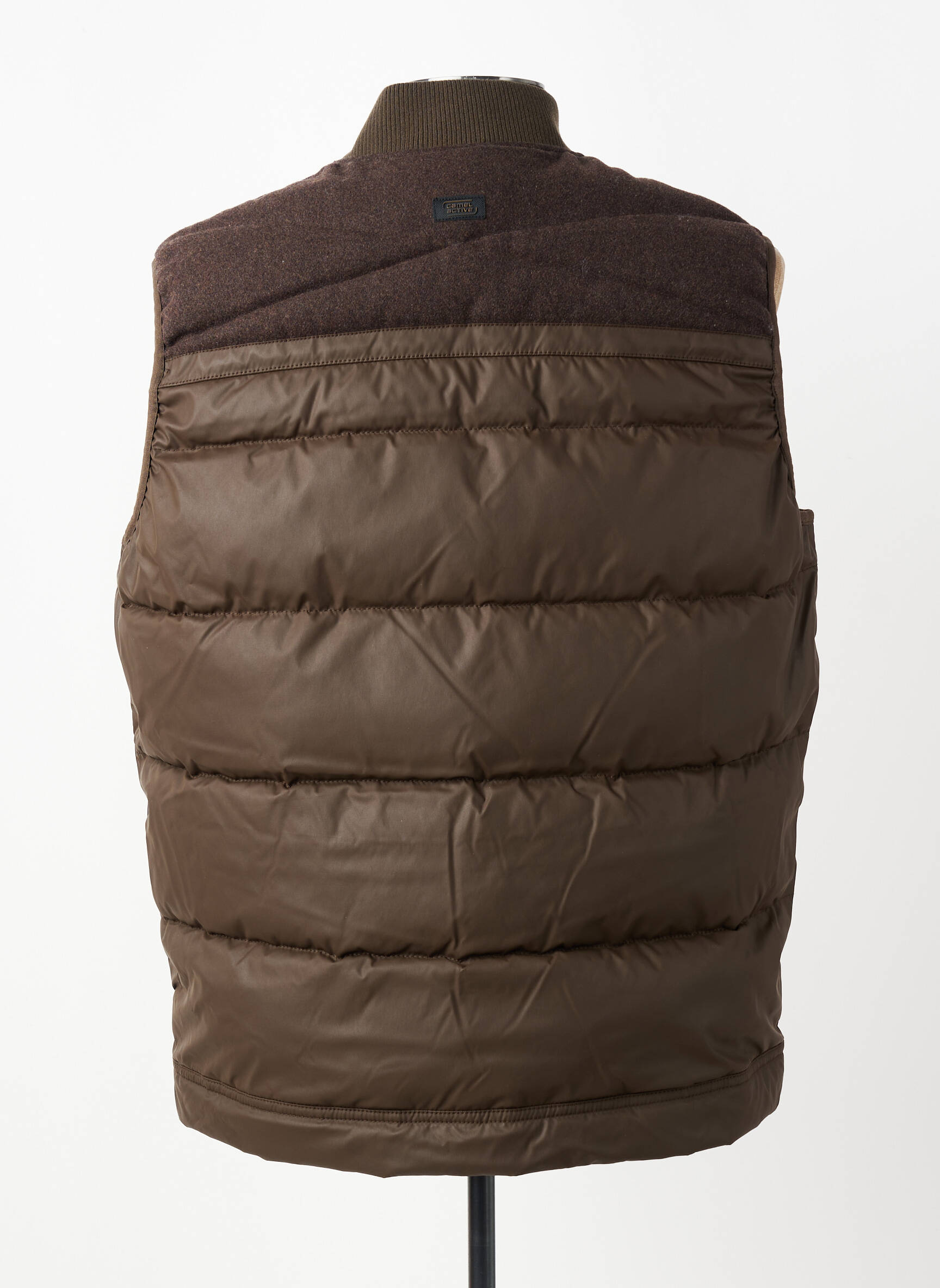 Geacă matlasată buzunare fără glugă verde CAMEL ACTIVE bărbat