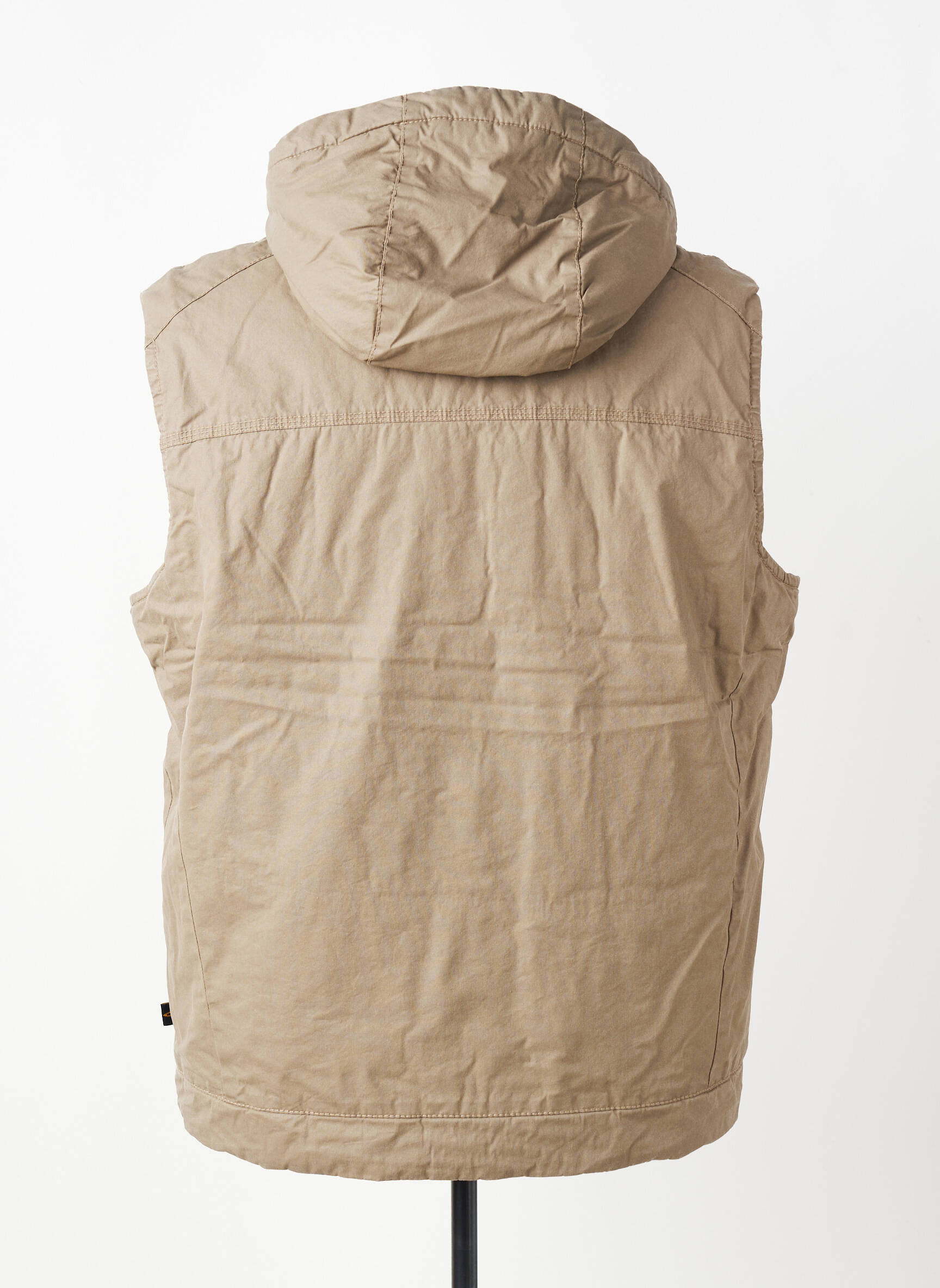 Parka finisaj interior dublat cu glugă bej CAMEL ACTIVE bărbat