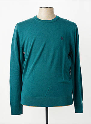 Pulover elasticitate mâneci lungi verde U.S. POLO ASSN femeie