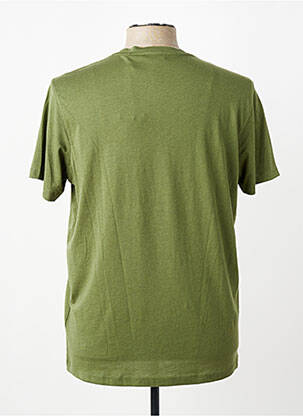 Tricou croială cambrată mâneci scurte verde U.S. POLO ASSN bărbat