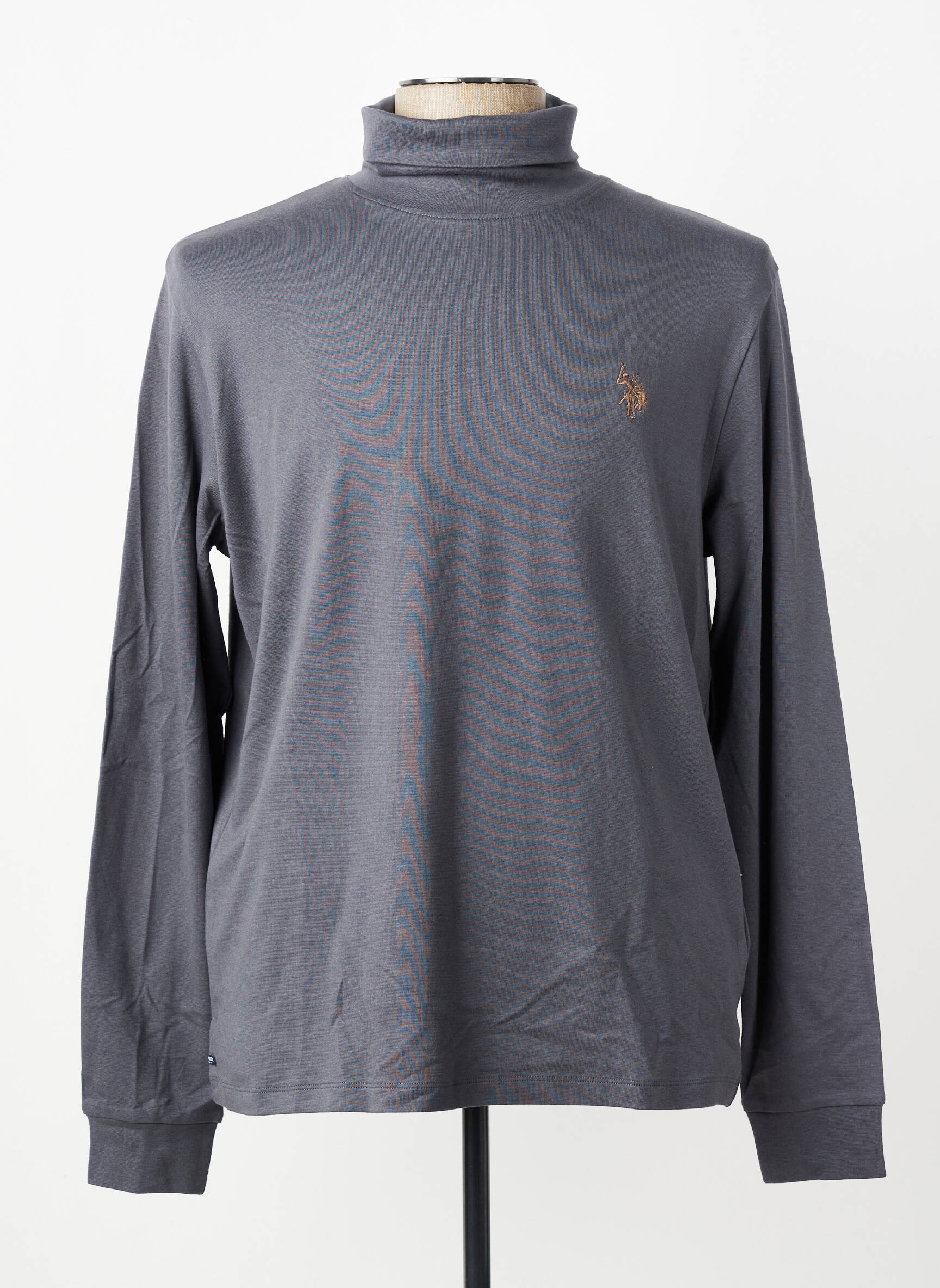 Maletă elasticitate mâneci lungi gri U.S. POLO ASSN bărbat
