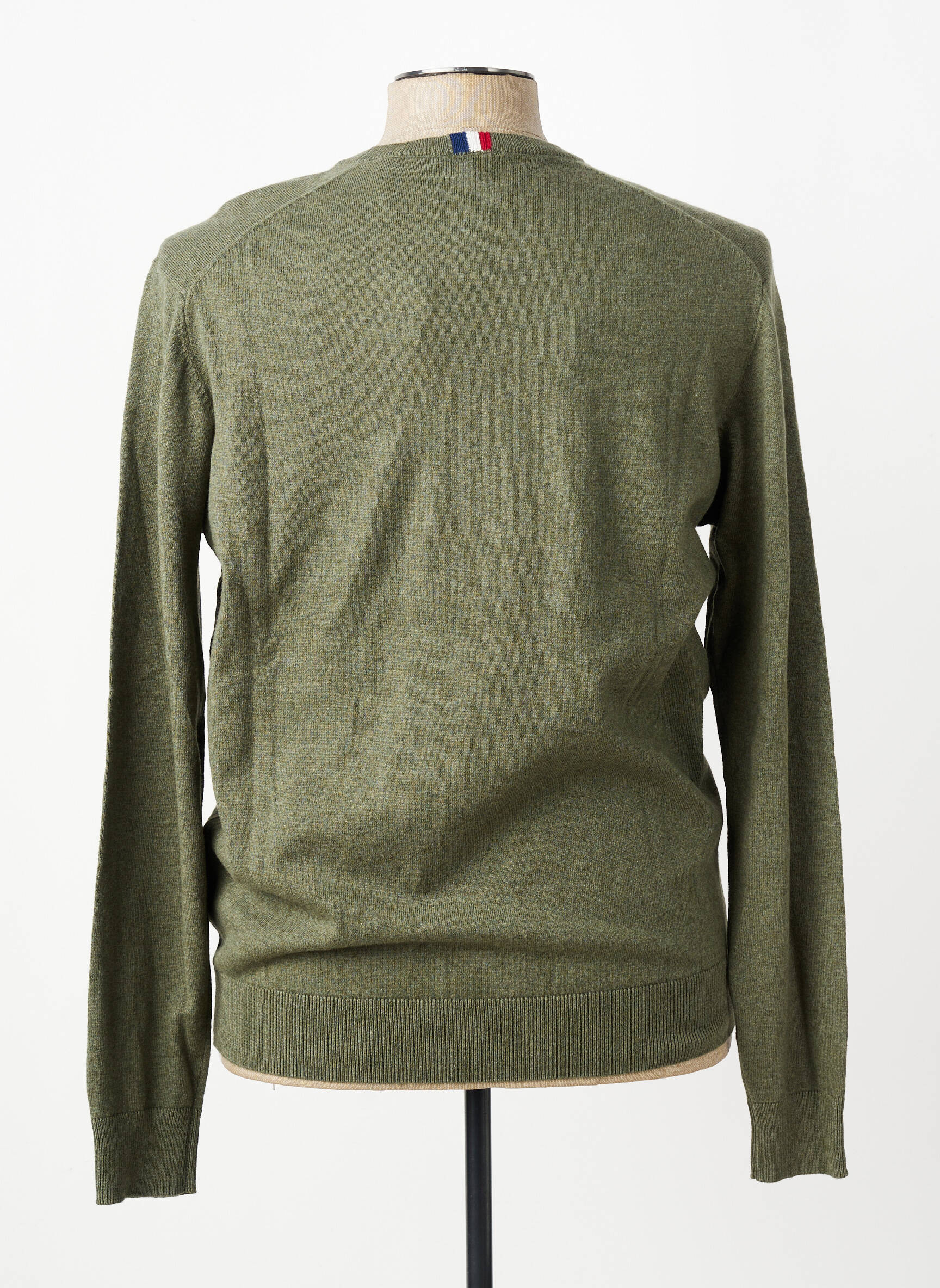 Pulover elasticitate mâneci lungi verde U.S. POLO ASSN bărbat