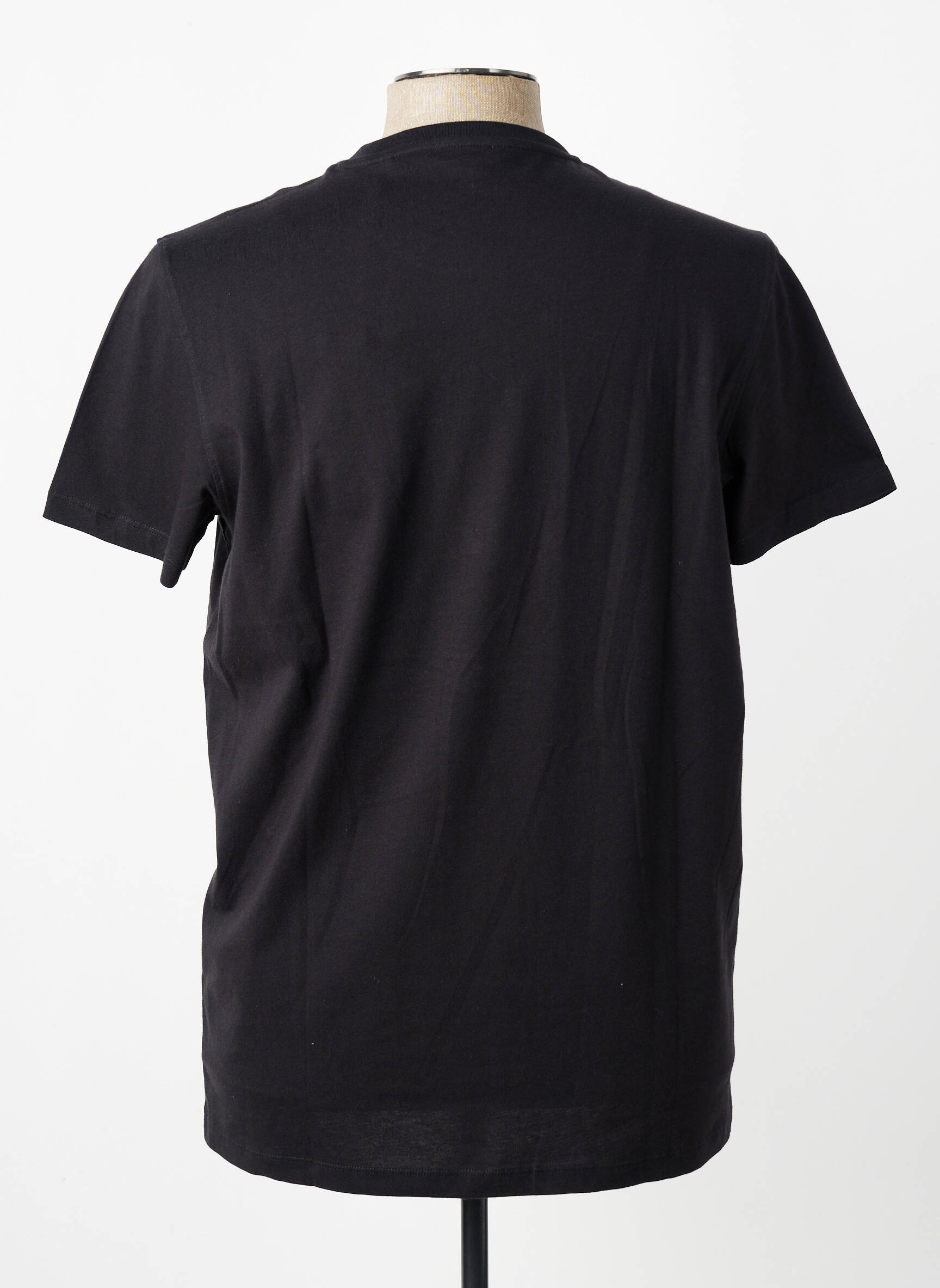 Tricou croială cambrată mâneci scurte negru U.S. POLO ASSN bărbat