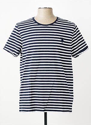 Tricou croială cambrată mâneci scurte albastru U.S. POLO ASSN bărbat