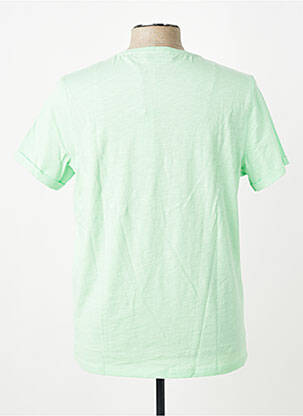 Tricou broderie mâneci scurte verde U.S. POLO ASSN bărbat