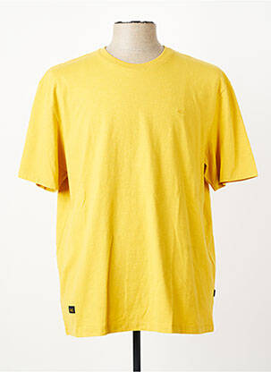 Tricou broderie mâneci scurte galben CAMEL ACTIVE bărbat