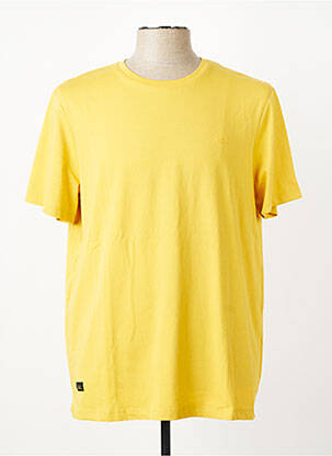 Tricou broderie mâneci scurte galben CAMEL ACTIVE bărbat