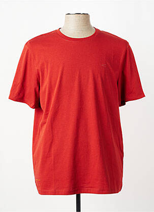 Tricou broderie mâneci scurte portocaliu CAMEL ACTIVE bărbat