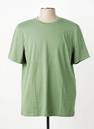 Tricou broderie mâneci scurte verde deschis CAMEL ACTIVE bărbat