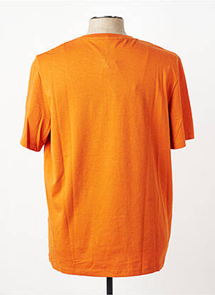 Tricou broderie mâneci scurte portocaliu deschis CAMEL ACTIVE bărbat
