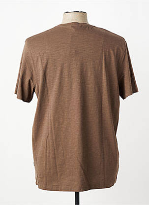 Tricou croială cambrată mâneci scurte maro CAMEL ACTIVE bărbat