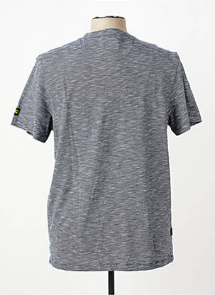 Tricou țesătură melanj mâneci scurte albastru CAMEL ACTIVE bărbat