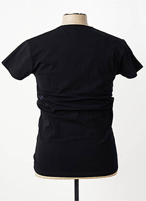 Tricou broderie mâneci scurte negru U.S. POLO ASSN bărbat