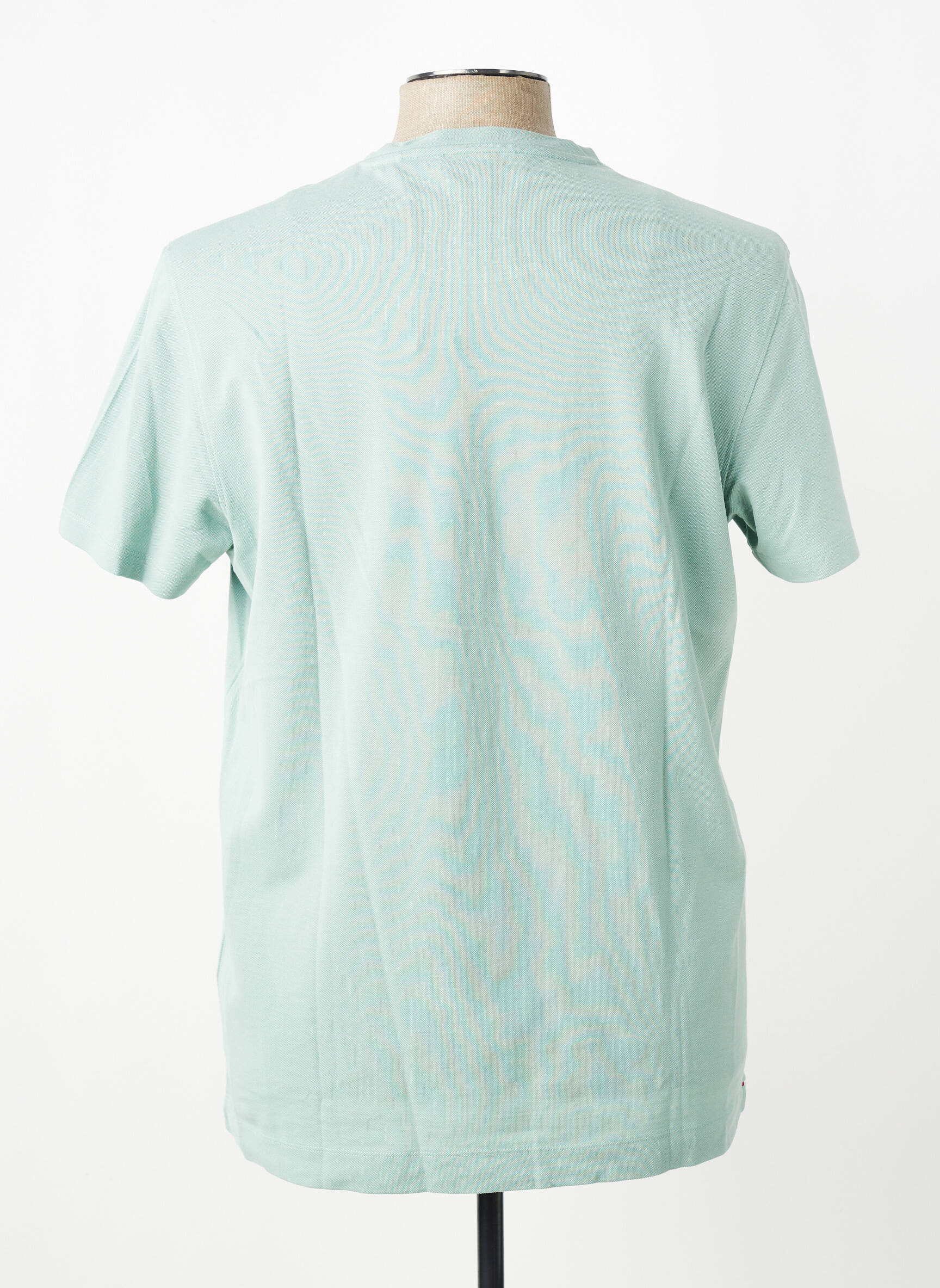 Tricou broderie mâneci scurte verde U.S. POLO ASSN bărbat