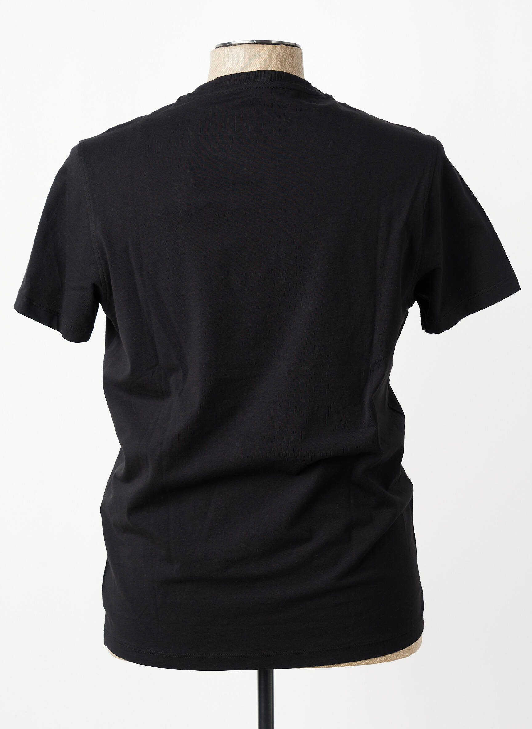 Tricou broderie mâneci scurte negru U.S. POLO ASSN bărbat
