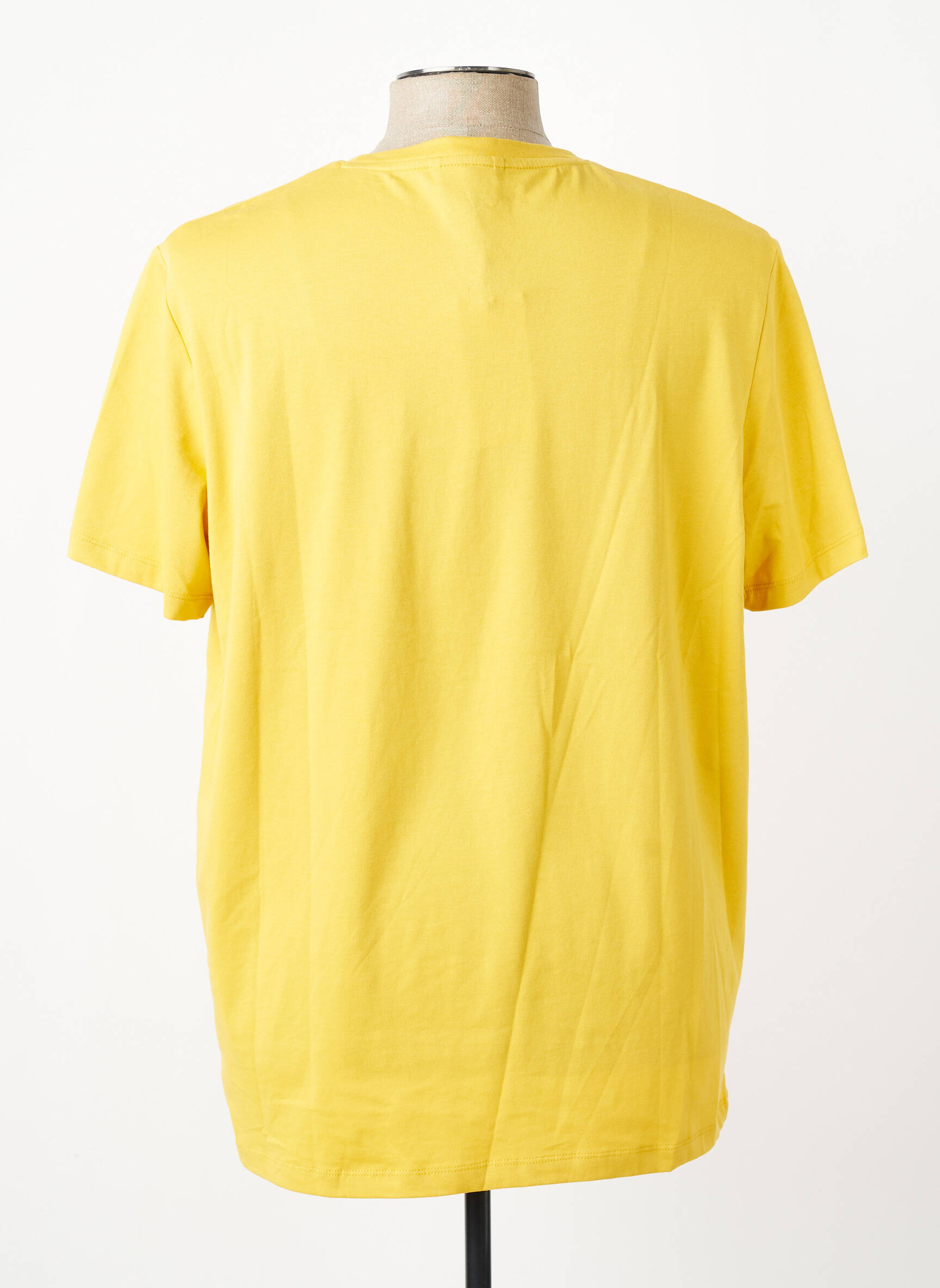 Tricou broderie mâneci scurte galben CAMEL ACTIVE bărbat