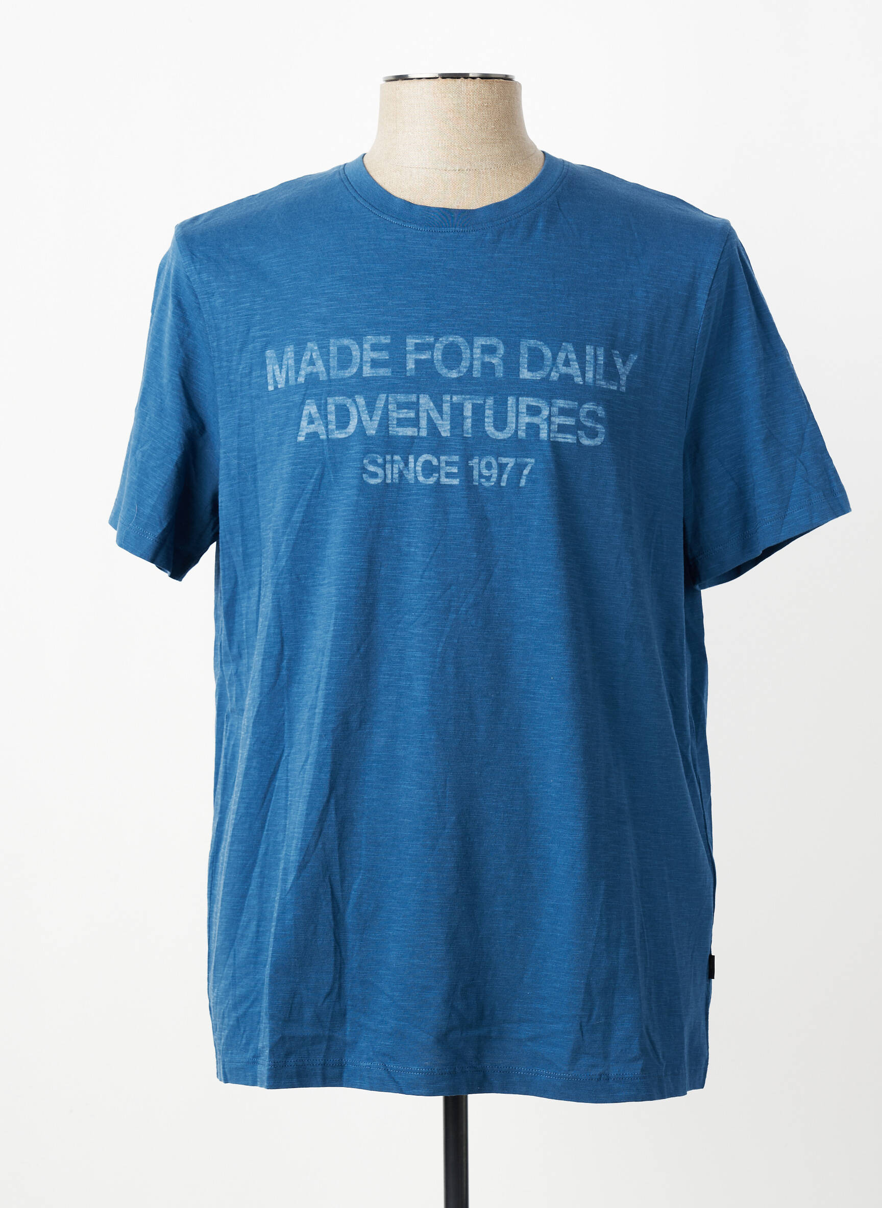 Tricou croială cambrată mâneci scurte albastru CAMEL ACTIVE bărbat