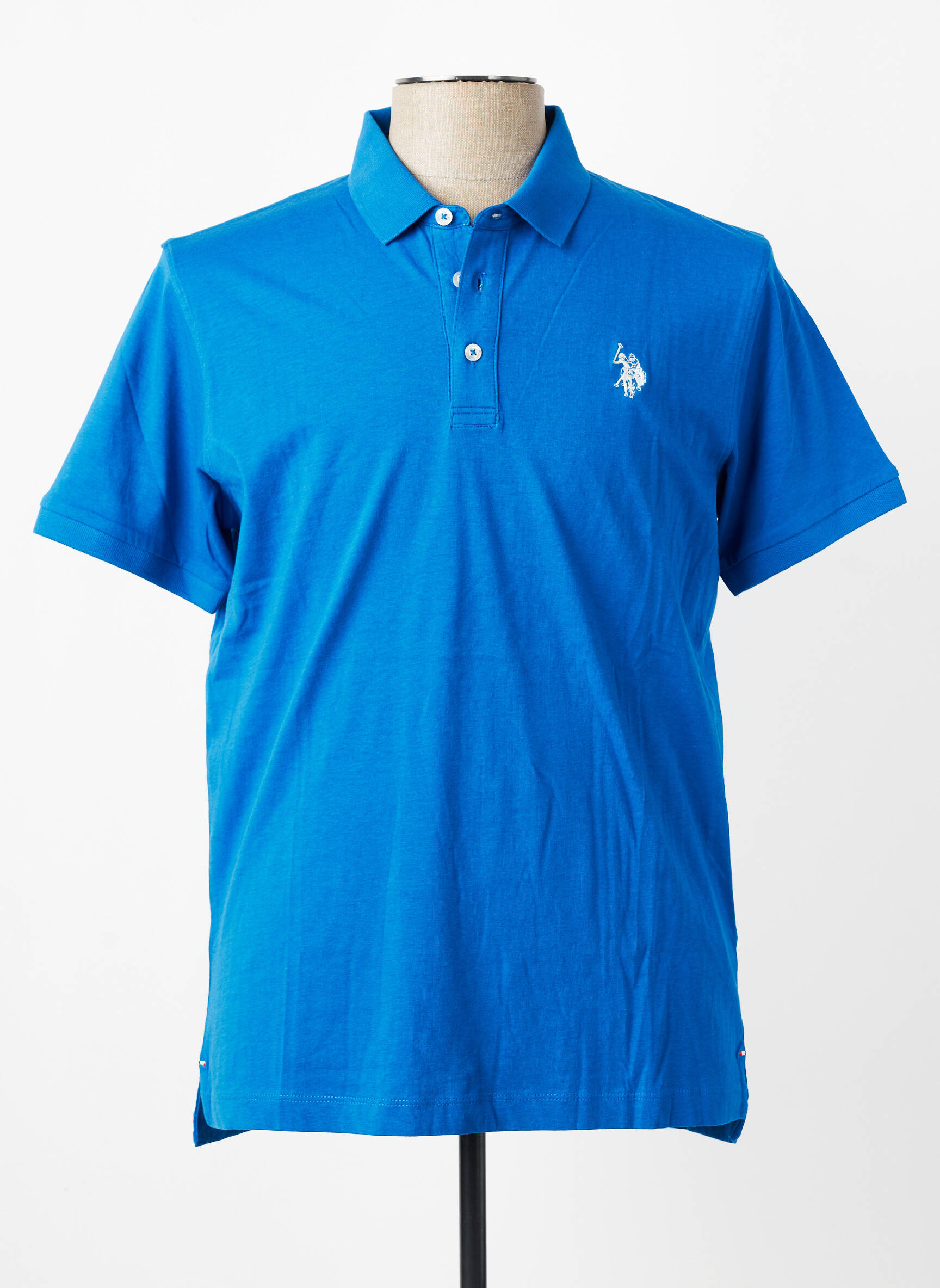 Polo țesătură jersey mâneci scurte albastru U.S. POLO ASSN bărbat