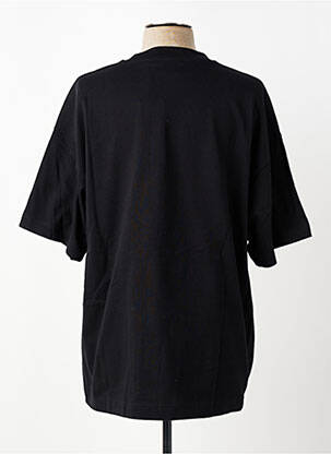 Tricou broderie mâneci scurte negru AVIREX bărbat