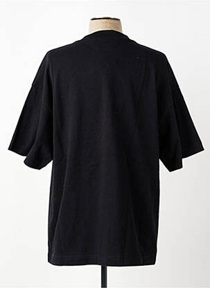 Tricou broderie mâneci scurte negru AVIREX bărbat