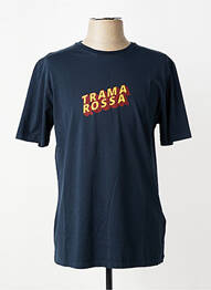 Tricou croială cambrată mâneci scurte albastru TRAMAROSSA bărbat