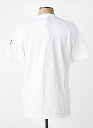 Tricou croială cambrată mâneci scurte alb TRAMAROSSA bărbat
