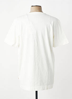 Tricou croială cambrată mâneci scurte bej BOB bărbat