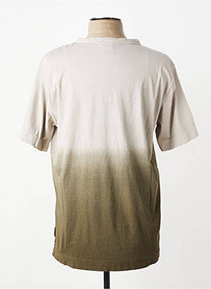 Tricou broderie mâneci scurte verde BOB bărbat