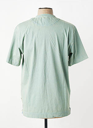 Tricou broderie mâneci scurte verde BOB bărbat