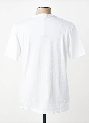 Tricou broderie mâneci scurte alb TRAMAROSSA bărbat