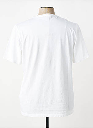 Tricou croială cambrată mâneci scurte alb TRAMAROSSA bărbat