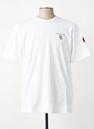 Tricou elasticitate mâneci scurte alb TRAMAROSSA bărbat