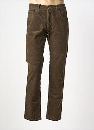 Pantalon slim țesătură catifea mărime normală verde CAMEL ACTIVE bărbat