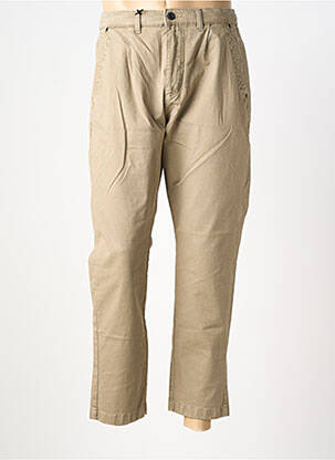 Pantalon chino elasticitate mărime normală bej CAMEL ACTIVE bărbat