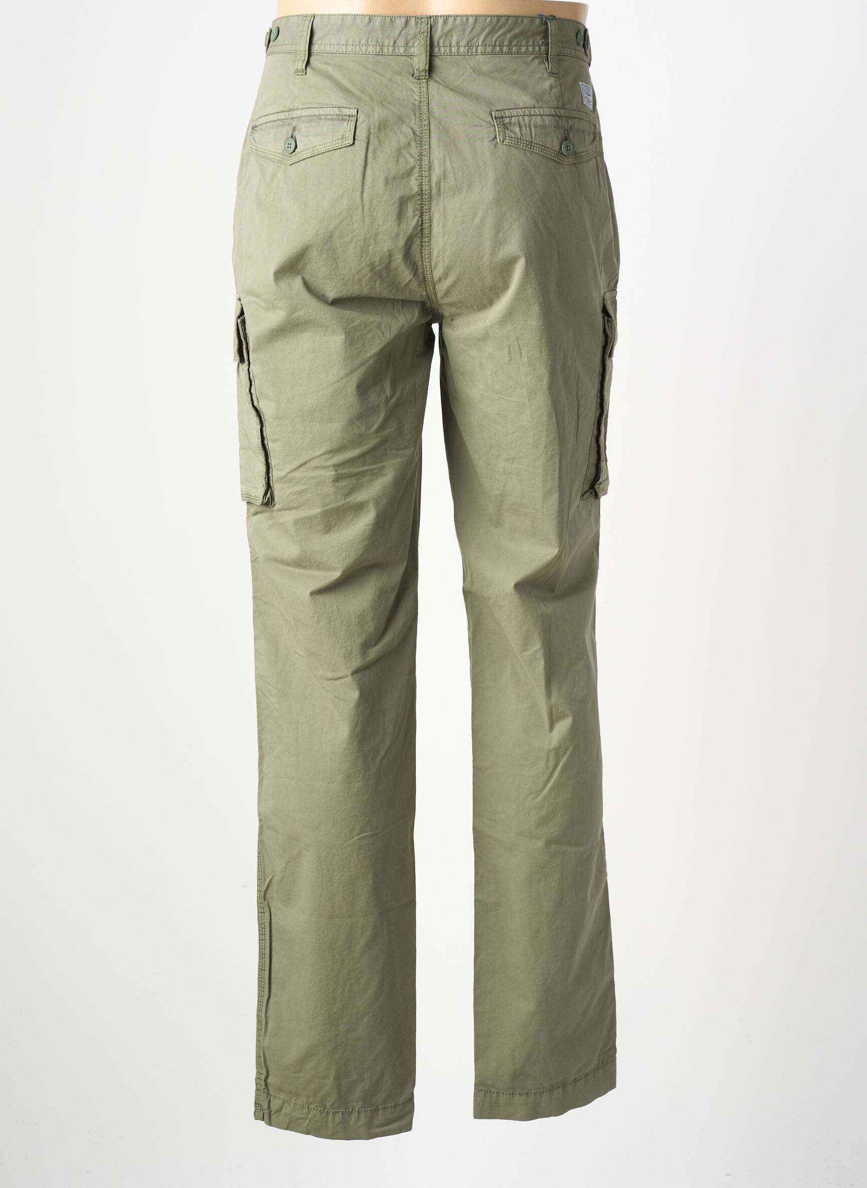 Pantalon cargo talie cu cleme mărime normală verde U.S. POLO ASSN bărbat