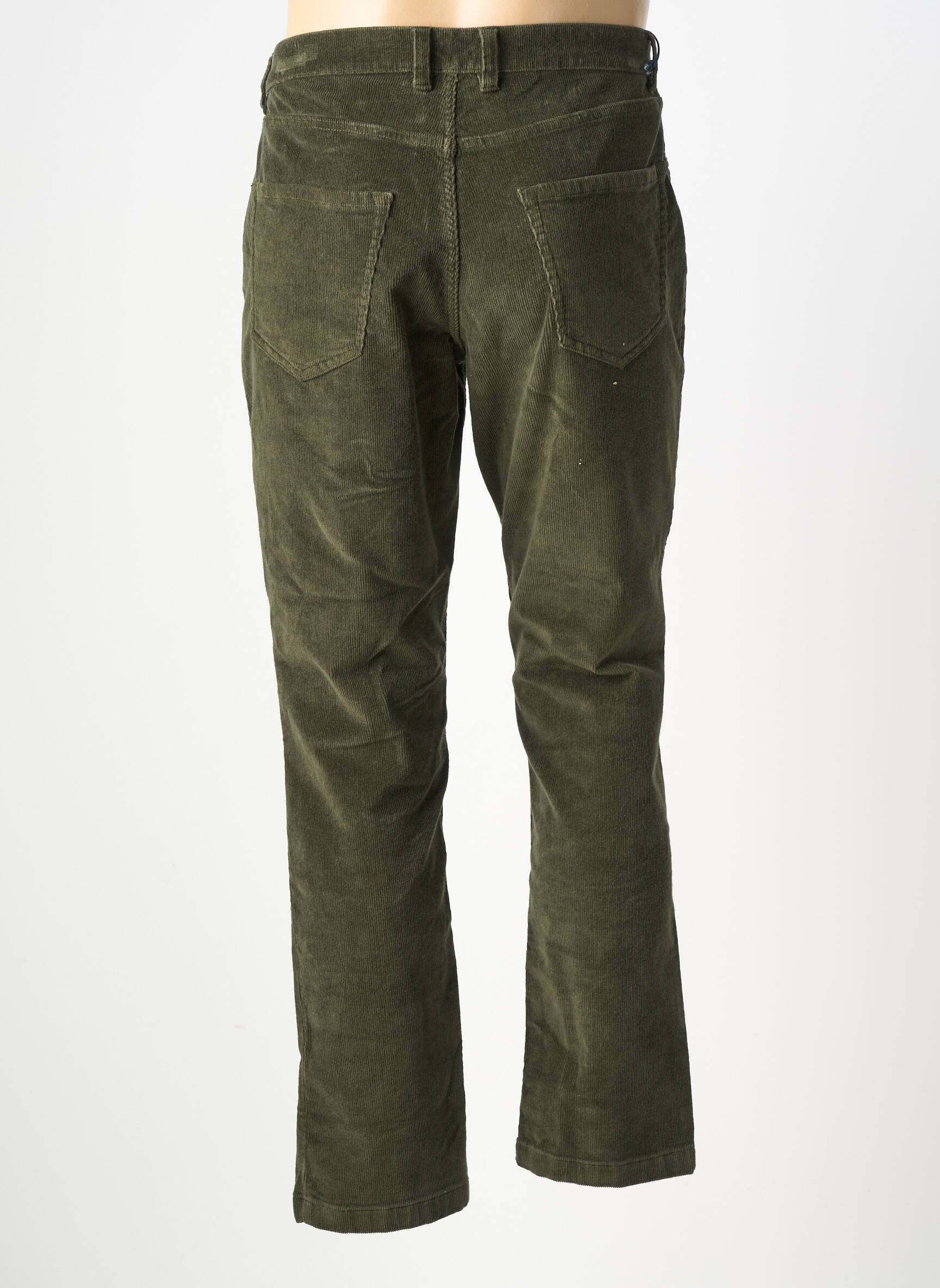 Pantalon slim țesătură catifea mărime normală verde U.S. POLO ASSN bărbat