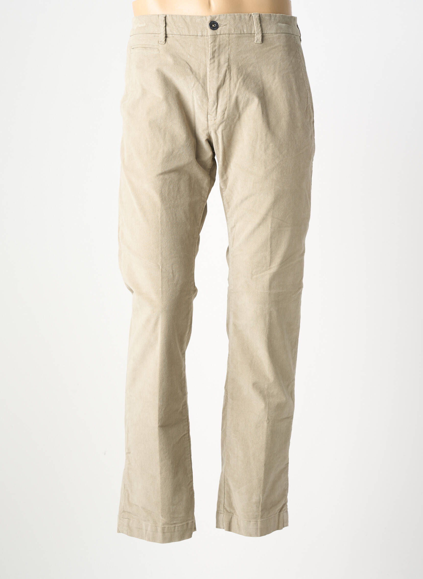 Pantalon chino elasticitate mărime normală bej U.S. POLO ASSN bărbat