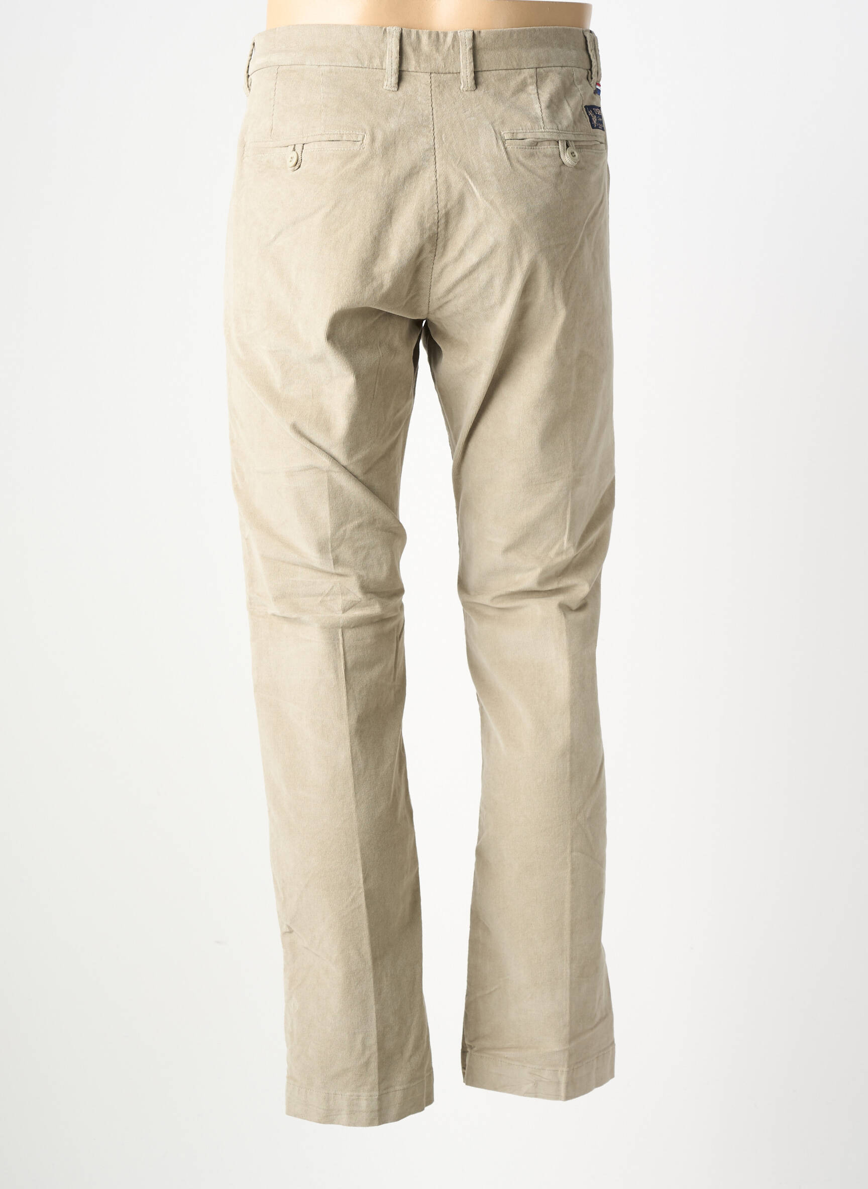 Pantalon chino elasticitate mărime normală bej U.S. POLO ASSN bărbat