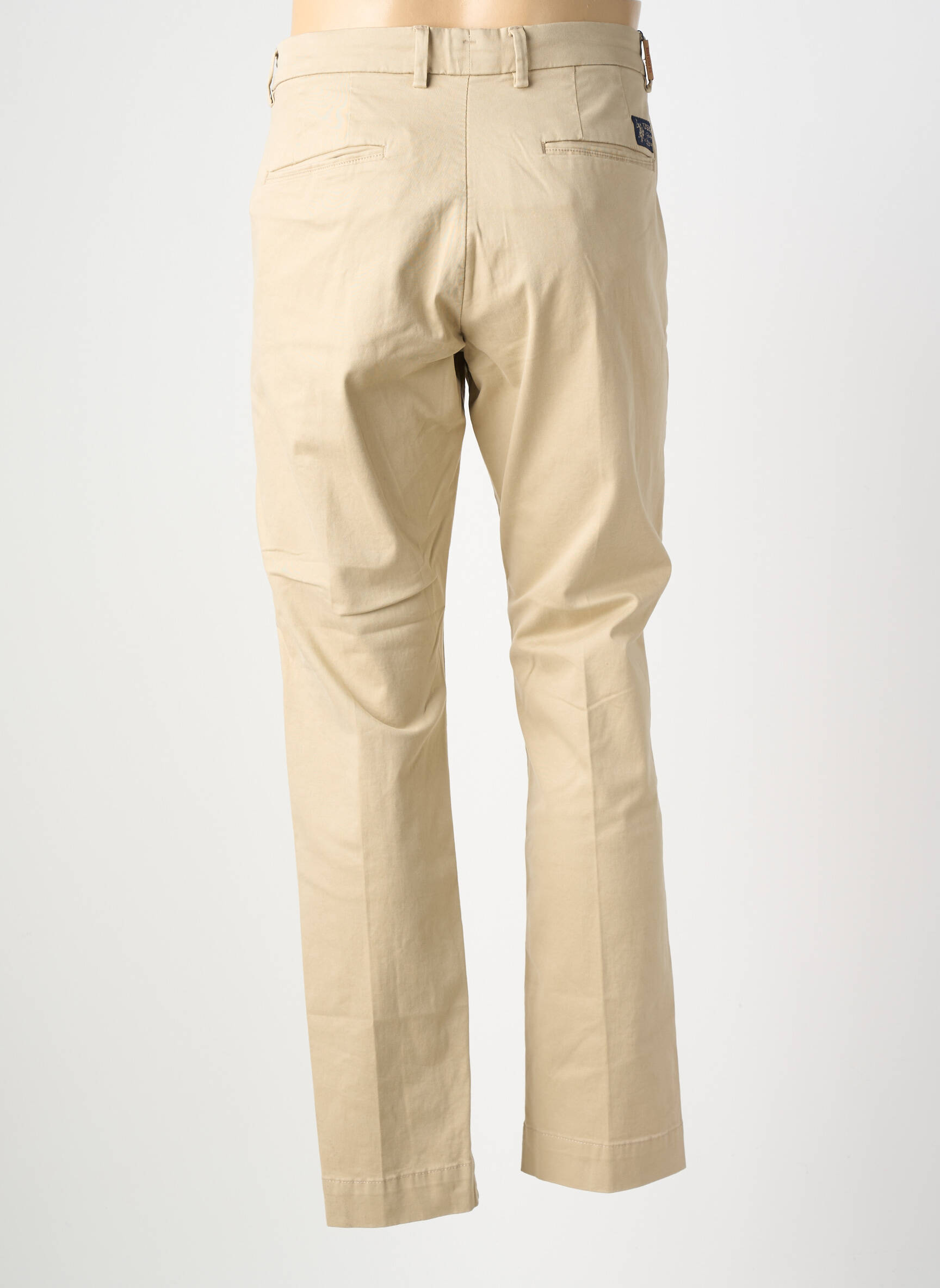 Pantalon chino elasticitate mărime normală bej U.S. POLO ASSN bărbat