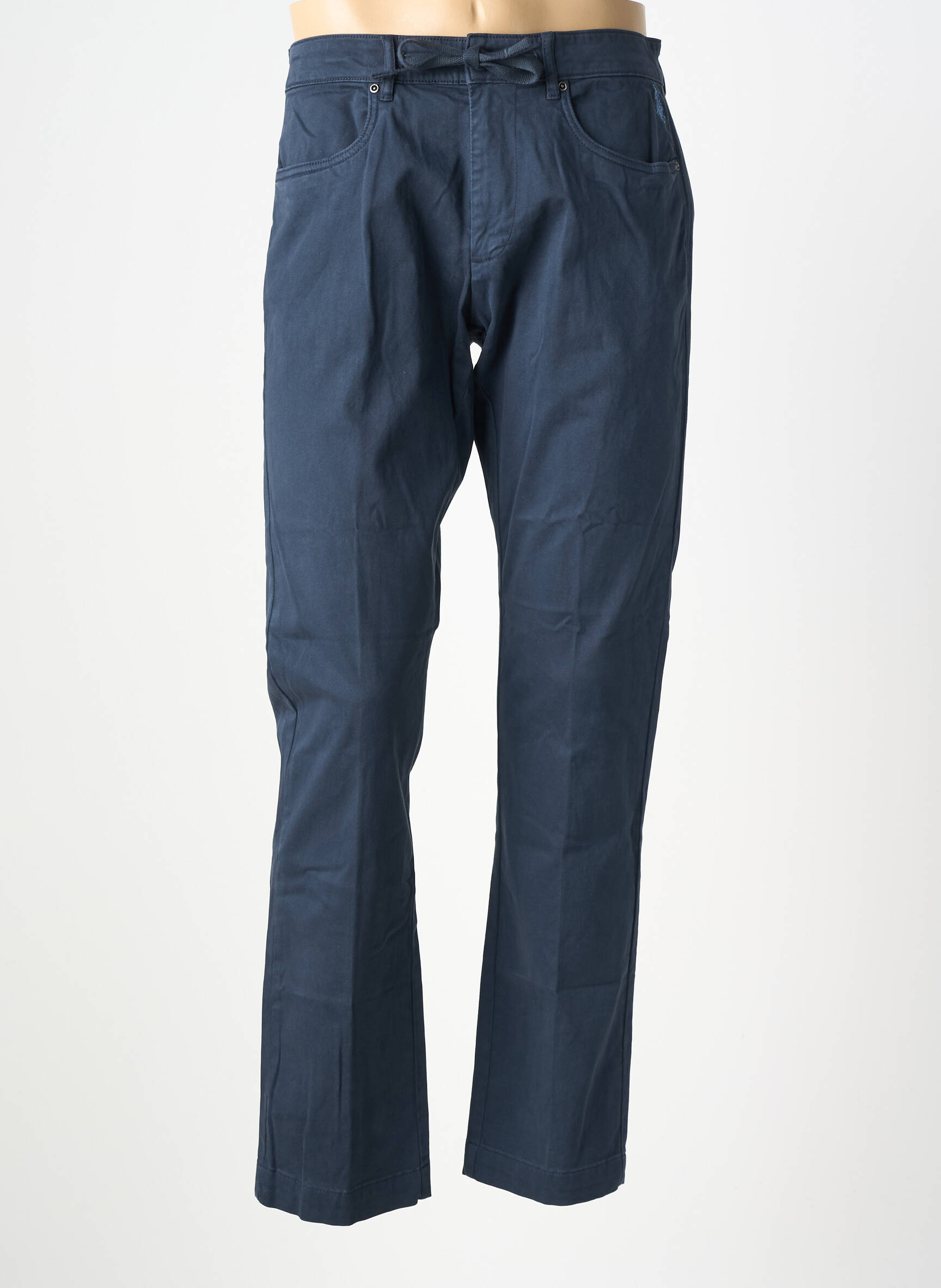 Pantalon chino elasticitate mărime normală albastru U.S. POLO ASSN bărbat