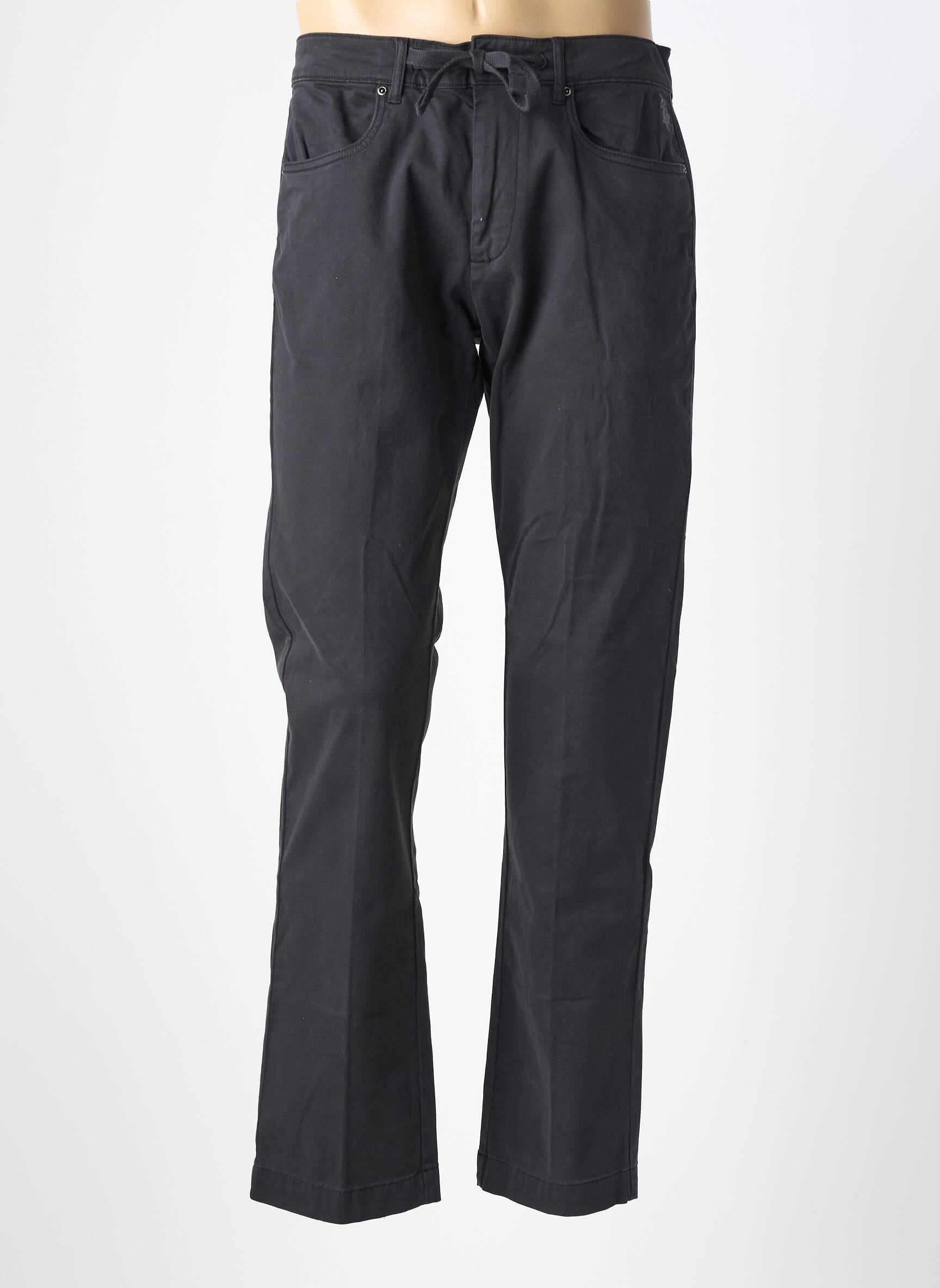 Pantalon chino elasticitate mărime normală negru U.S. POLO ASSN bărbat