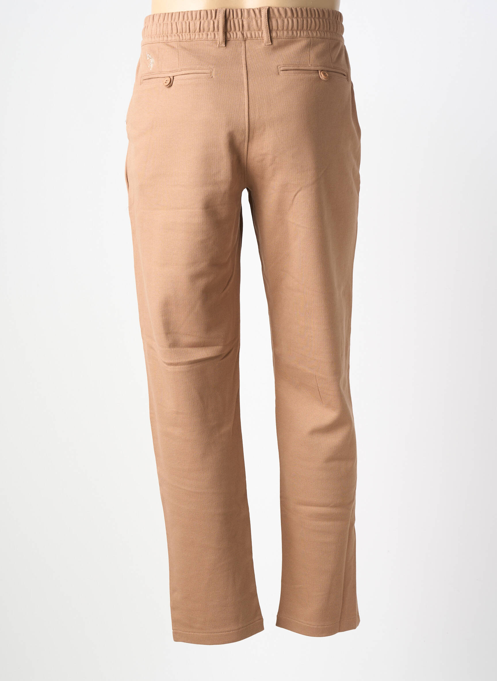 Pantalon chino elasticitate mărime normală maro U.S. POLO ASSN bărbat