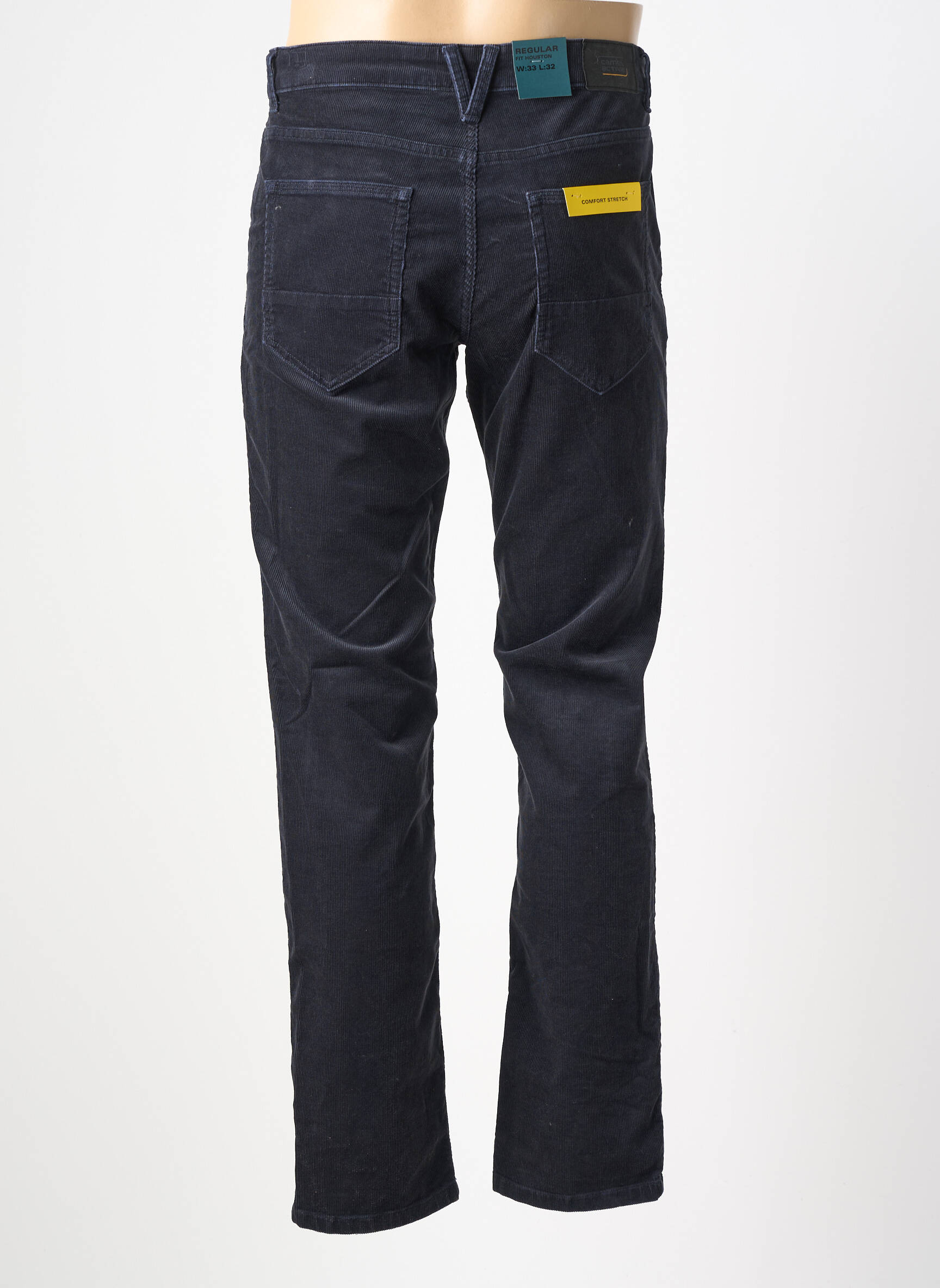 Pantalon slim țesătură catifea mărime normală negru CAMEL ACTIVE bărbat