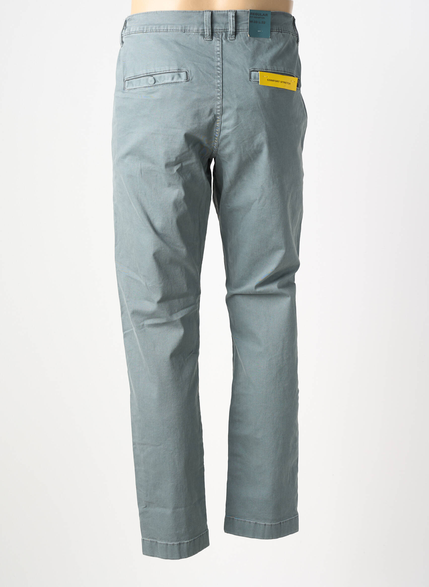 Pantalon chino elasticitate mărime normală verde CAMEL ACTIVE bărbat