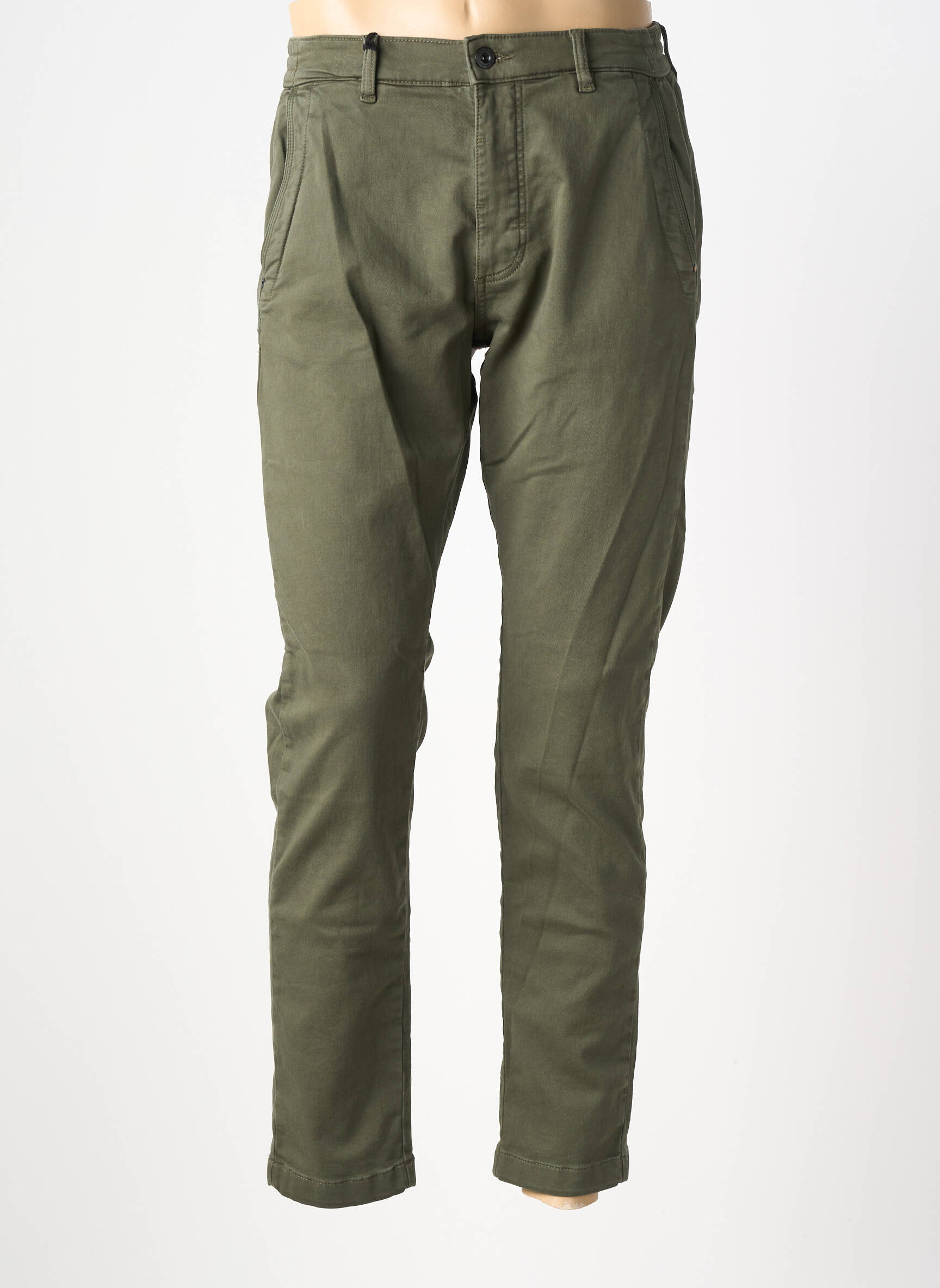 Pantalon chino elasticitate mărime normală verde CAMEL ACTIVE bărbat